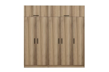 Fruitland Garderobe 225 cm - Brun - Oppbevaring - Garderober & garderobesystem