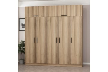 Fruitland Garderobe 225 cm - Brun - Oppbevaring - Garderober & garderobesystem