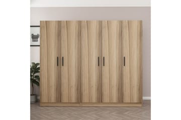 Fruitland Garderobe 225 cm - Brun - Oppbevaring - Garderober & garderobesystem