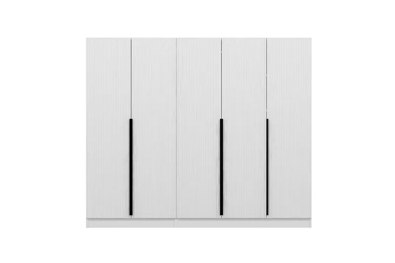 Fruitland Garderobe 225 cm - Hvit - Oppbevaring - Garderober & garderobesystem