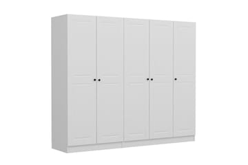 Fruitland Garderobe 225 cm - Hvit - Oppbevaring - Garderober & garderobesystem