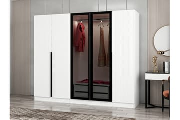 Fruitland Garderobe 225 cm - Hvit - Oppbevaring - Garderober & garderobesystem