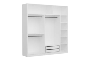Fruitland Garderobe 225 cm - Hvit - Oppbevaring - Garderober & garderobesystem