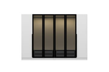 Fruitland Garderobe 225 cm - Hvit - Oppbevaring - Garderober & garderobesystem