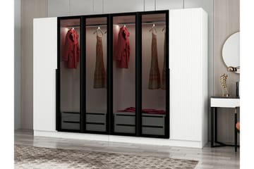 Fruitland Garderobe 225 cm - Hvit - Oppbevaring - Garderober & garderobesystem