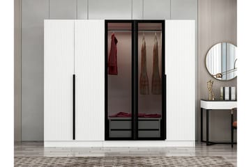 Fruitland Garderobe 225 cm - Hvit - Oppbevaring - Garderober & garderobesystem