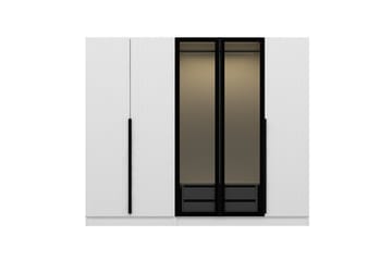 Fruitland Garderobe 225 cm - Hvit - Oppbevaring - Garderober & garderobesystem