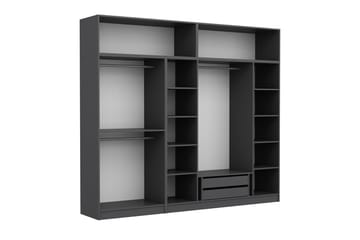 Fruitland Garderobe 270 cm - Antrasitt - Oppbevaring - Garderober & garderobesystem