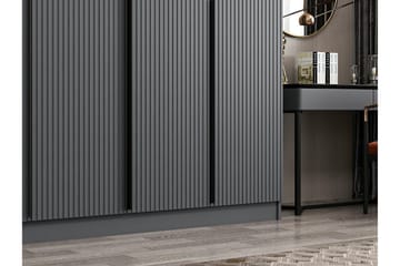 Fruitland Garderobe 270 cm - Antrasitt - Oppbevaring - Garderober & garderobesystem