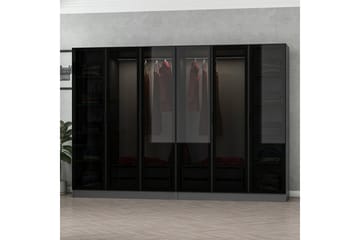 Fruitland Garderobe 270 cm - Antrasitt - Oppbevaring - Garderober & garderobesystem