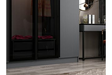 Fruitland Garderobe 270 cm - Antrasitt - Oppbevaring - Garderober & garderobesystem