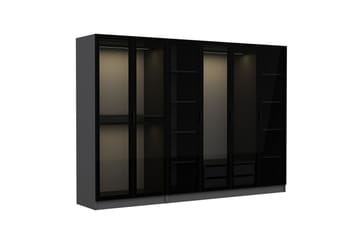 Fruitland Garderobe 270 cm - Antrasitt - Oppbevaring - Garderober & garderobesystem