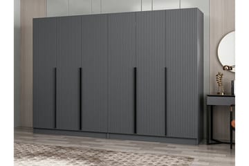 Fruitland Garderobe 270 cm - Antrasitt - Oppbevaring - Garderober & garderobesystem