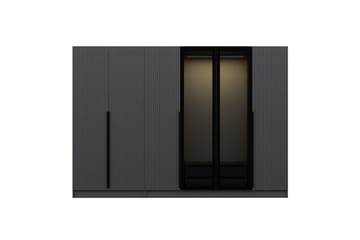 Fruitland Garderobe 270 cm - Antrasitt - Oppbevaring - Garderober & garderobesystem