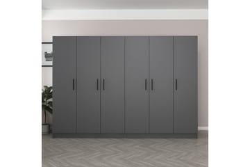 Fruitland Garderobe 270 cm - Antrasitt - Oppbevaring - Garderober & garderobesystem