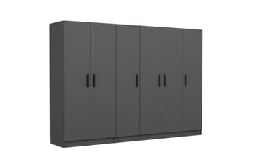 Fruitland Garderobe 270 cm - Antrasitt - Oppbevaring - Garderober & garderobesystem