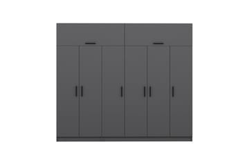 Fruitland Garderobe 270 cm - Antrasitt - Oppbevaring - Garderober & garderobesystem