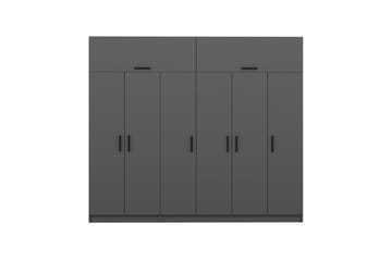 Fruitland Garderobe 270 cm - Antrasitt - Oppbevaring - Garderober & garderobesystem