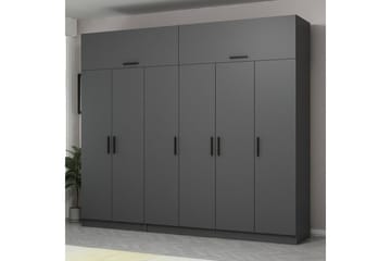 Fruitland Garderobe 270 cm - Antrasitt - Oppbevaring - Garderober & garderobesystem