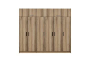 Fruitland Garderobe 270 cm - Brun - Oppbevaring - Garderober & garderobesystem