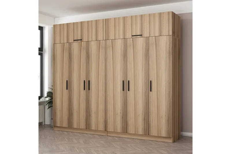 Fruitland Garderobe 270 cm, Brun