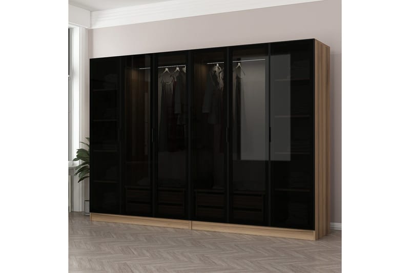 Fruitland Garderobe 270 cm, Brun