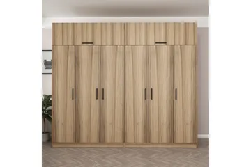 Fruitland Garderobe 270 cm - Brun - Oppbevaring - Garderober & garderobesystem