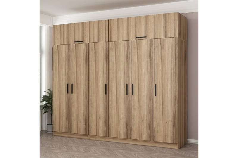 Fruitland Garderobe 270 cm, Brun