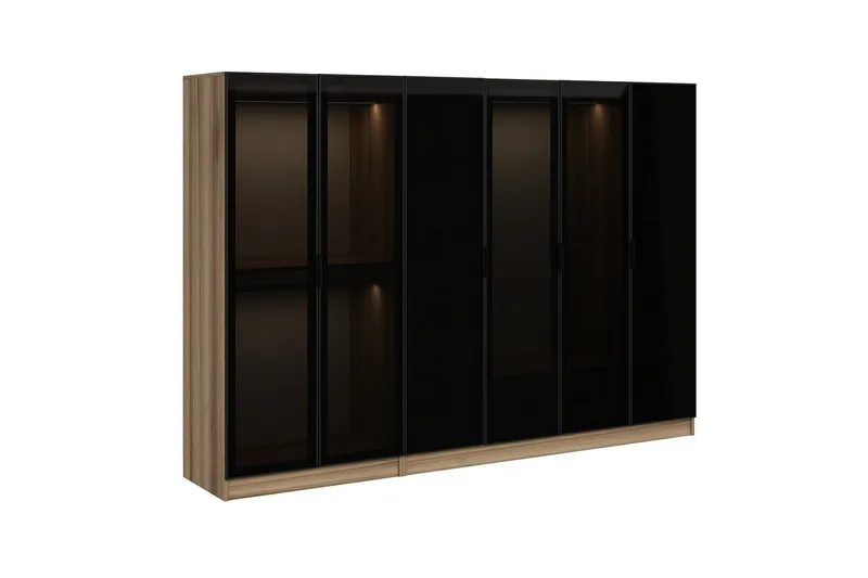 Fruitland Garderobe 270 cm - Brun - Oppbevaring - Garderober & garderobesystem