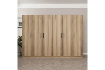 Fruitland Garderobe 270 cm - Brun - Oppbevaring - Garderober & garderobesystem