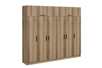 Fruitland Garderobe 270 cm - Brun - Oppbevaring - Garderober & garderobesystem