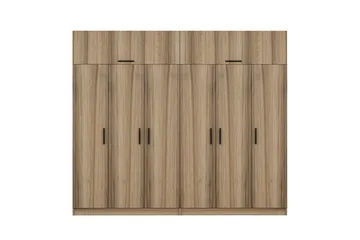 Fruitland Garderobe 270 cm - Brun - Oppbevaring - Garderober & garderobesystem