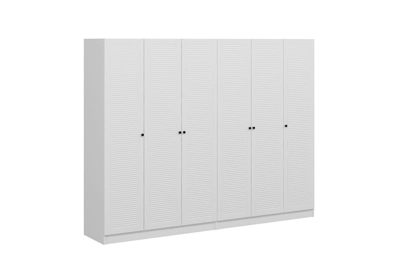 Fruitland Garderobe 270 cm - Hvit - Oppbevaring - Garderober & garderobesystem