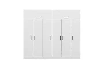 Fruitland Garderobe 270 cm - Hvit - Oppbevaring - Garderober & garderobesystem