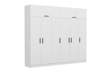 Fruitland Garderobe 270 cm - Hvit - Oppbevaring - Garderober & garderobesystem