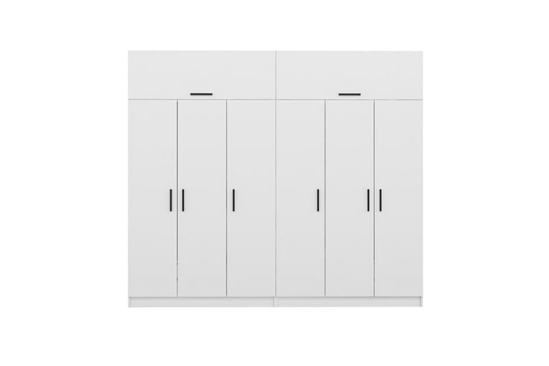 Fruitland Garderobe 270 cm - Hvit - Oppbevaring - Garderober & garderobesystem