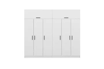 Fruitland Garderobe 270 cm - Hvit - Oppbevaring - Garderober & garderobesystem