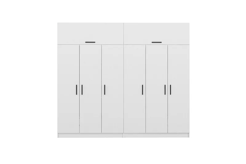 Fruitland Garderobe 270 cm - Hvit - Oppbevaring - Garderober & garderobesystem