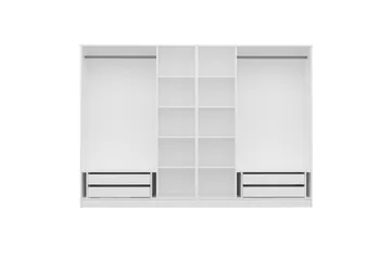 Fruitland Garderobe 270 cm - Hvit - Oppbevaring - Garderober & garderobesystem
