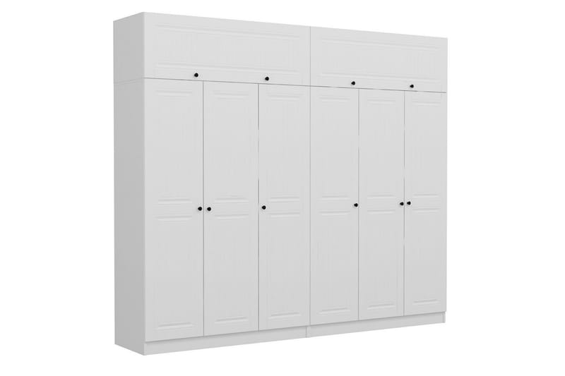 Fruitland Garderobe 270 cm - Hvit - Oppbevaring - Garderober & garderobesystem