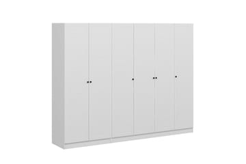 Fruitland Garderobe 270 cm - Hvit - Oppbevaring - Garderober & garderobesystem