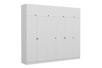Fruitland Garderobe 270 cm - Hvit - Oppbevaring - Garderober & garderobesystem