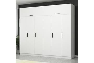 Fruitland Garderobe 270 cm - Hvit - Oppbevaring - Garderober & garderobesystem