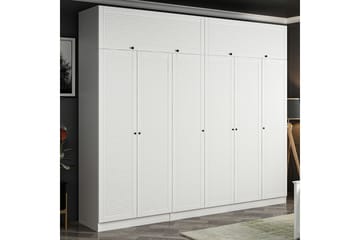 Fruitland Garderobe 270 cm - Hvit - Oppbevaring - Garderober & garderobesystem