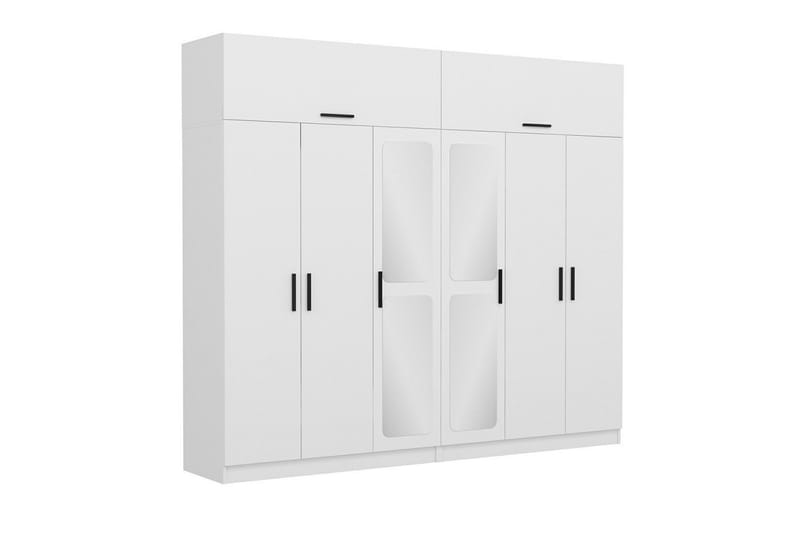 Fruitland Garderobe 270 cm - Hvit - Oppbevaring - Garderober & garderobesystem