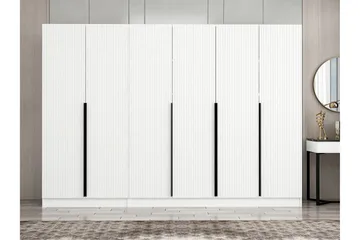 Fruitland Garderobe 270 cm - Hvit - Oppbevaring - Garderober & garderobesystem