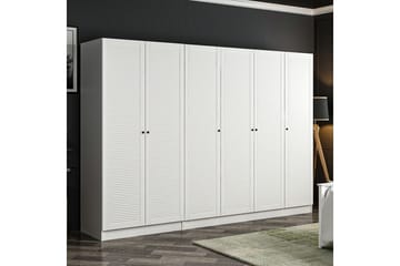 Fruitland Garderobe 270 cm - Hvit - Oppbevaring - Garderober & garderobesystem