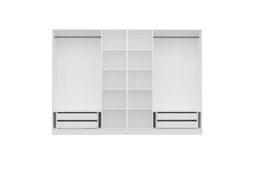 Fruitland Garderobe 270 cm - Hvit - Oppbevaring - Garderober & garderobesystem