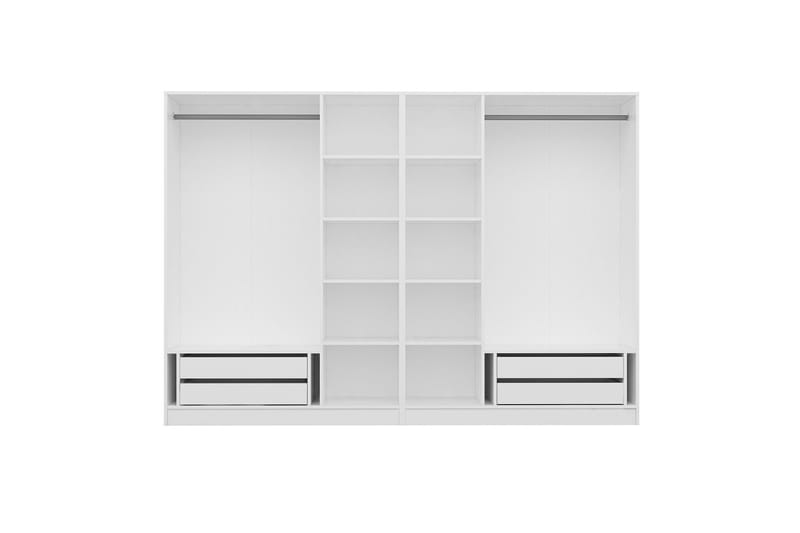 Fruitland Garderobe 270 cm - Hvit - Oppbevaring - Garderober & garderobesystem