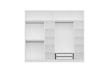 Fruitland Garderobe 270 cm - Hvit - Oppbevaring - Garderober & garderobesystem